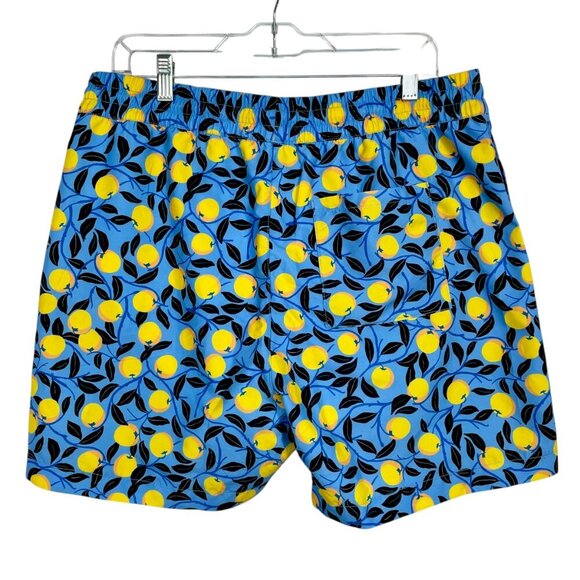 NWOT L.L. Bean Summersalt Drawstring Swim Trunks Board Shorts Blue Men's Medium - Picture 3 of 12